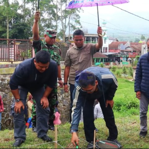 Peduli Pendidikan, Mayjen Kunto Arief Bantu Pembangunan Sekolah Gratis di Garut