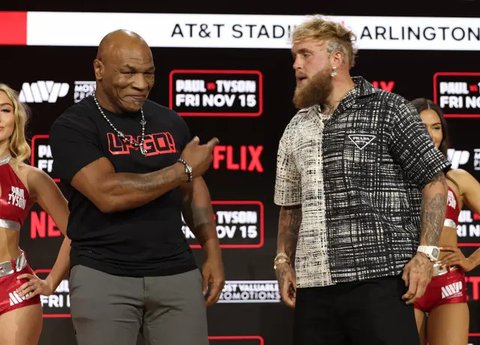 Mike Tyson Digugat Perusahaan Judi Gara-Gara Lawan Jake Paul, Kok Bisa?