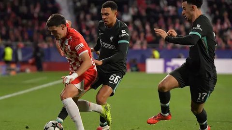 FOTO: Tumbangkan Girona Lewat Gol Tunggal Salah, Liverpool Makin Digdaya di Liga Champions