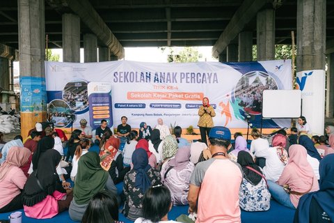 Salut! Potret Andien Aisyah Buka Sekolah Gratis di Tengah Tumpukan Sampah Daerah Rawa Bebek Tuai Banyak Pujian