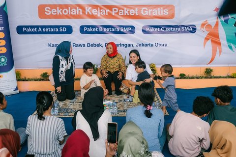 Penuh Haru dan Rasa Bangga, Andien Aisyah Kembali Dirikan 'Sekolah Anak Percaya' di Kampung Pemulung