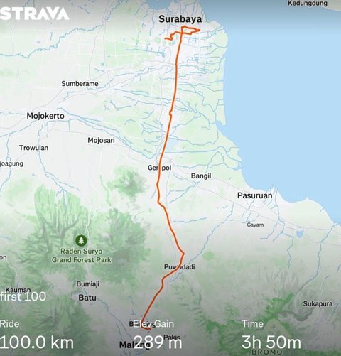 Potret Bio One Capai 100 KM Bersepeda, Pecah Rekor Menuju Audax Randonesia