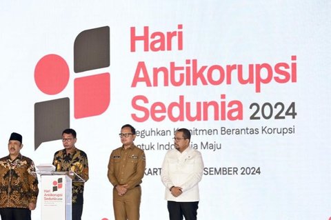 Hadiri Peringatan Hari Antikorupsi Sedunia, Menteri Sri Mulyani Bocorkan Laporan Ketua KPK dalam Penanganan Kasus Korupsi