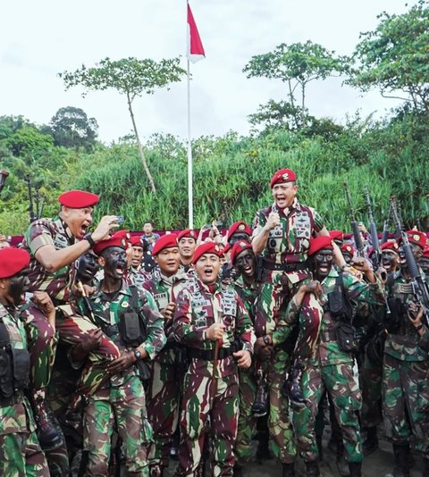 Potret Mayjen Djon Afriandi Digendong Kopassus Baru, Hanya 157 Prajurit Sanggup Digembleng Keras Termasuk Enzo