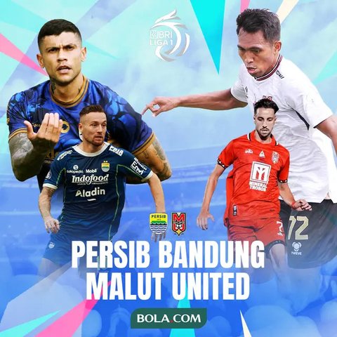 Prediksi Pertandingan Persib Bandung Vs Malut United Hari ini, 13 Desember 2024