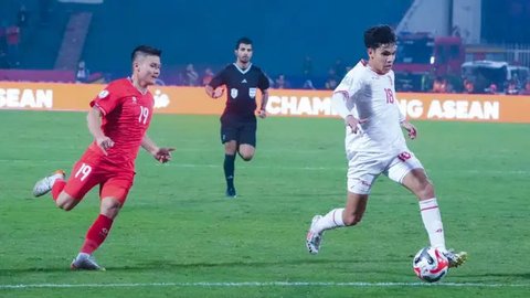 FOTO: Momen Timnas Indonesia Habis-habisan Tahan Gempuran Vietnam di Piala AFF 2024, Cuma Catatkan 1 Shot On Target