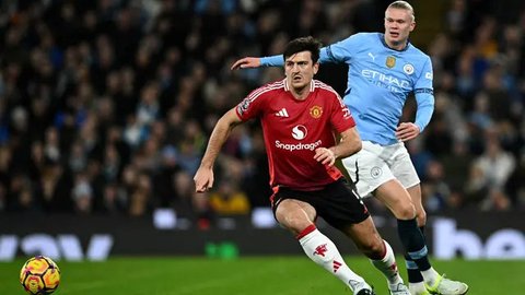 FOTO: Manchester is Red! Ini Momen MU Gilas Man City Lewat Comeback Dramatis