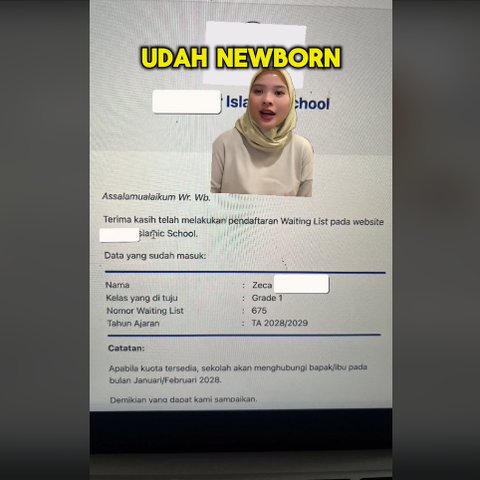 Sudah Kayak Daftar Haji, Perempuan ini Daftarkan Anaknya SD tapi Dipanggil 2028, Ada yang Sudah Daftar Sejak Masih Dalam Kandungan