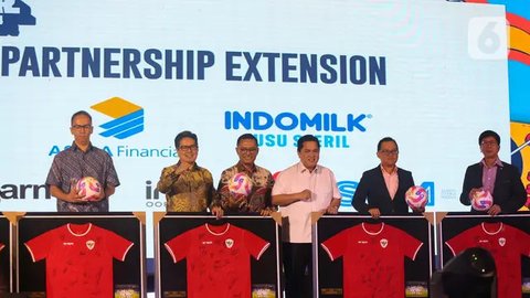 FOTO: Momen EMTEK Group Kembali Ditunjuk Jadi Official Broadcaster Timnas Indonesia Semua Level Usia pada 2025