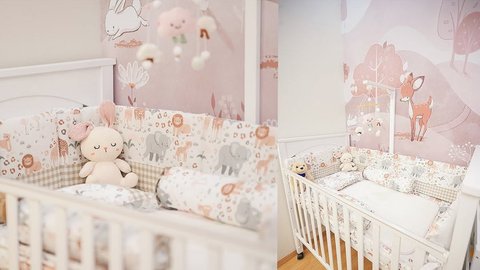 Potret Kamar Calon Anak Gritte Agatha Bernuansa Pink, Dilengkapi Box Bayi Hingga Sofa Nyaman Untuk Menyusui