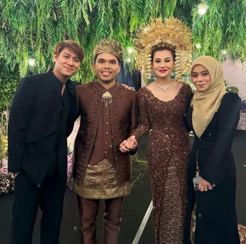 Gaya Cantik Elegan Para Artis saat Kondangan dari Mahalini hingga Nagita Slavina yang Curi Perhatian