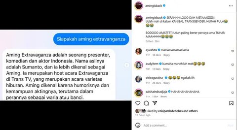 Ngakak Kocak, 10 Artis Ini Jajal Chat dengan Meta AI, Jawabannya Bikin Geleng-Geleng Kepala: Nama Asli Aming jadi Sumanto