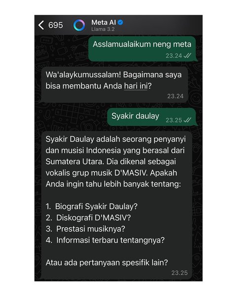 8 Artis Ikutan Jajal Tren Meta AI di WhatsApp, Hasilnya Super Menghibur Kadang Absurd