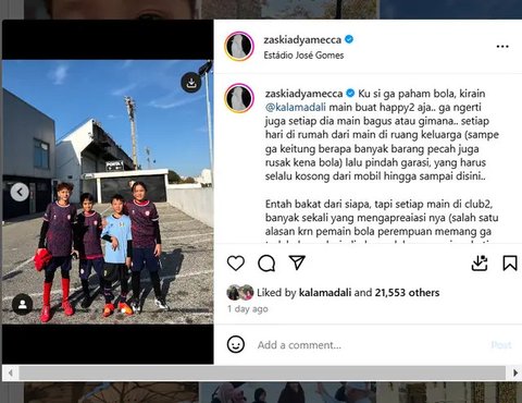 Jago Main Bola, Anak Zaskia Adya Mecca Diincar 2 Klub Sepak Bola di London dan Portugal: Entah Bakat dari Siapa