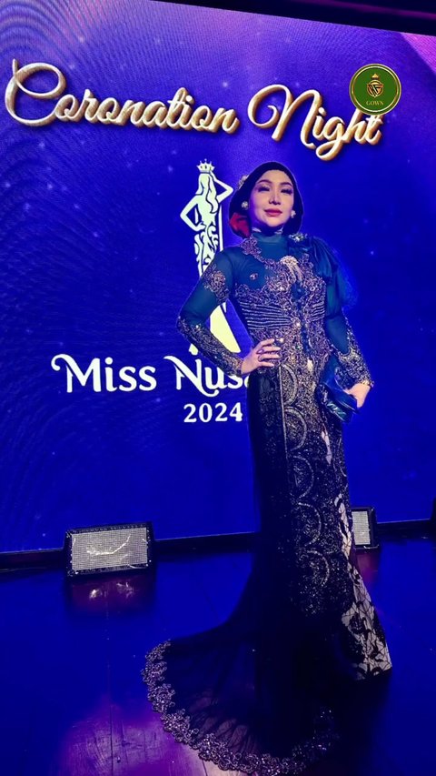 Penampilan Memukau Fitria Berbalut Kebaya Hijau Menyala Hadiri Grand Final Miss Nusantara 2024, Curi Atensi