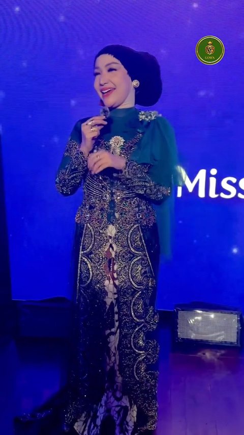 Penampilan Memukau Fitria Berbalut Kebaya Hijau Menyala Hadiri Grand Final Miss Nusantara 2024, Curi Atensi