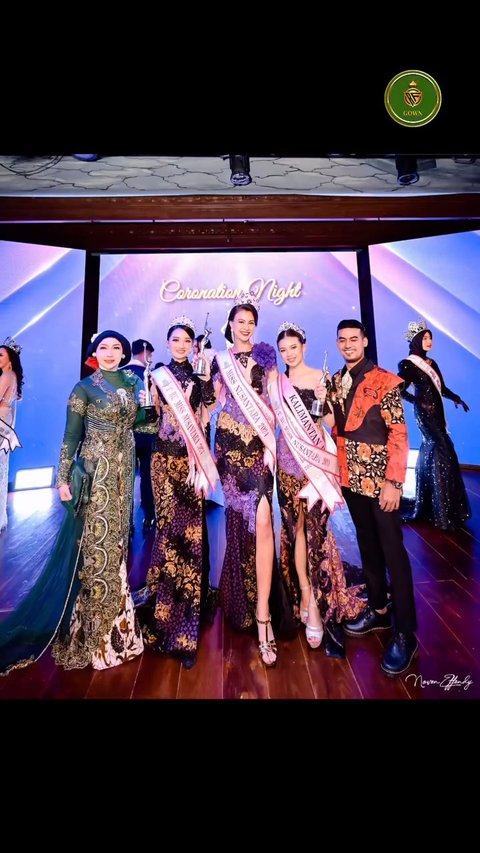 Penampilan Memukau Fitria Berbalut Kebaya Hijau Menyala Hadiri Grand Final Miss Nusantara 2024, Curi Atensi