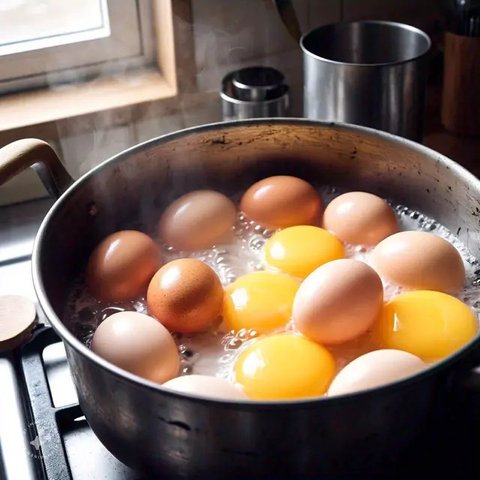 Tips Memasak Telur Setengah Matang