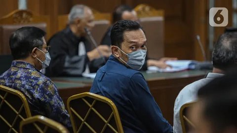 FOTO: Momen Tiga Hakim PN Surabaya Didakwa Terima Suap Rp4,6 Miliar Terkait Vonis Bebas Ronald Tannur