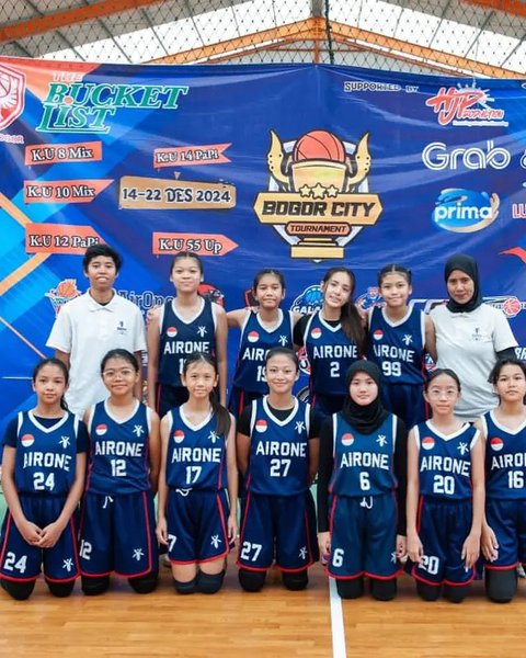 6 Potret Mikhayla Bakrie Anak Nia Ramadhani saat Tanding Basket, Tetap Cantik Meski Banjir Keringat