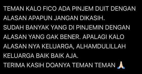 Sosok Fico Fachriza Diduga Tipu Rekan Artis, Kiki Eks CJR Buka Suara - Akui Kecewa Dibohongi Usai Pinjam Uang