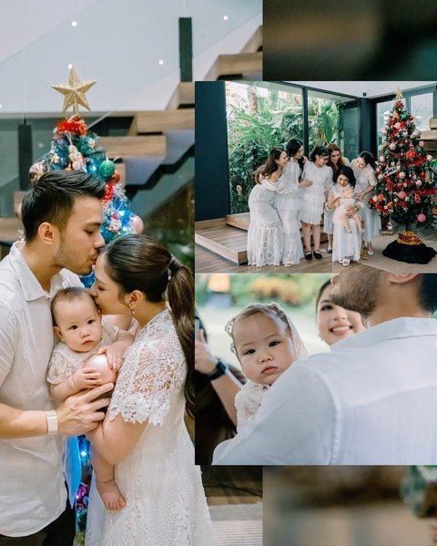 Momen Jessica Mila Rayakan Natal Bersama Keluarga Otto Hasibuan di Villa Mewah, Potret Baby Kyarra Jadi Sorotan