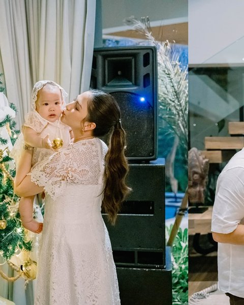 Momen Jessica Mila Rayakan Natal Bersama Keluarga Otto Hasibuan di Villa Mewah, Potret Baby Kyarra Jadi Sorotan