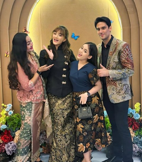 Gaya Elegan Putri Isnari saat Hadiri Pesta Ulang Tahun Aima Sang Adik, Tampil Cantik dan Anggun dengan Gaun Batik