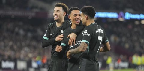 Selebrasi Gol Trent Alexander-Arnold Lawan West Ham Tepis Isu Pindah ke Real Madrid