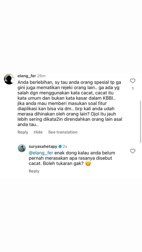 Cerita Surya Sahetapy Ditolak Ojek Online Karena Tuli & Disebut Cacat saat Pulang ke Jakarta