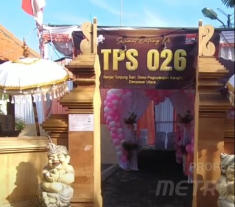 Deretan TPS Unik, Bikin Nyaman Si Pemilih saat Nyoblos di Bilik Suara