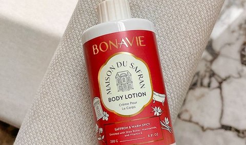 5. BONAVIE Body Lotion Maison du Safran