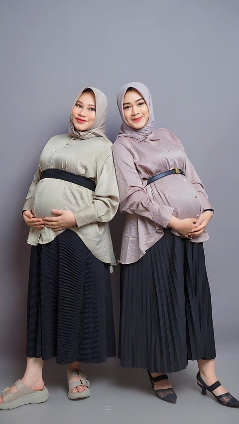 Perpaduan Blouse dan Rok Plisket dengan Variasi Belt<br>