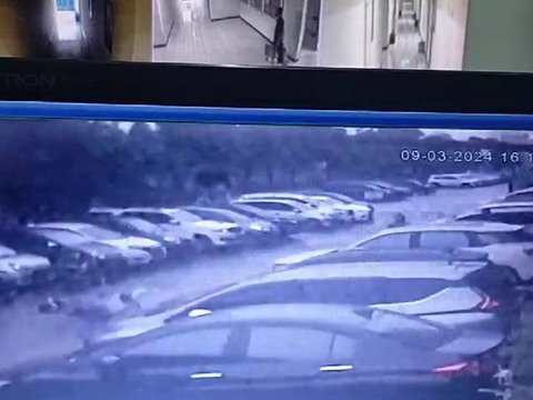 FOTO: Rekaman CCTV saat Sekeluarga Bunuh Diri dari Lantai 22 Apartemen Penjaringan