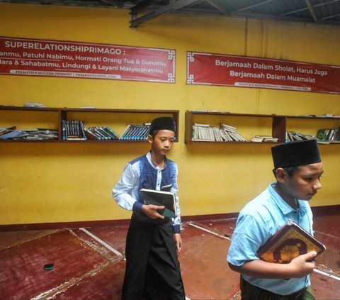 FOTO: Meningkatkan Keimanan Santri di Bulan Ramadan, Ponpes Modern Daarut Tarqiyah Primago Gelar Tadarus Alquran Massal