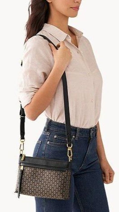 Kiera Small Crossbody, Branded Bag made from Genuine Leather