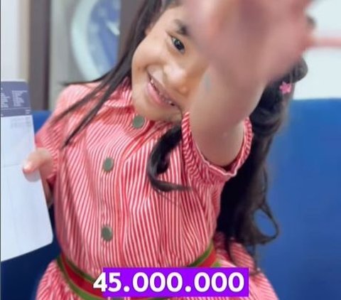 Total THR for 2 Children of Skincare Boss Reaches Rp96 Million, the Envelope Also Contains US Dollars