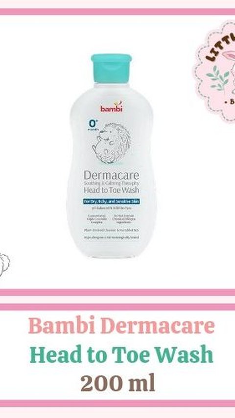 <b>Bambi Dermacare Daily Soothing & Calming Therapy Head to Toe </b><br>