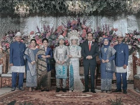A Series of Celebrity Weddings Attended by President Jokowi, the Latest Mahalini and Rizky Febian