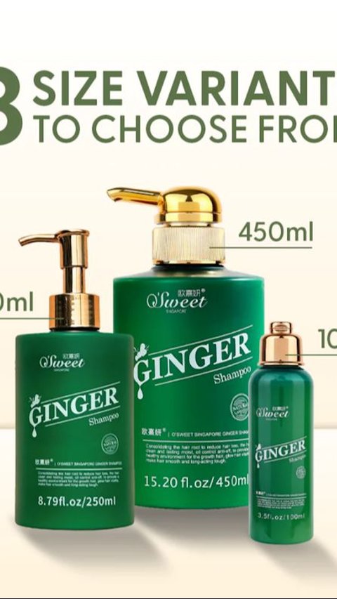 <b>Ginger Shampoo By </b><span style=