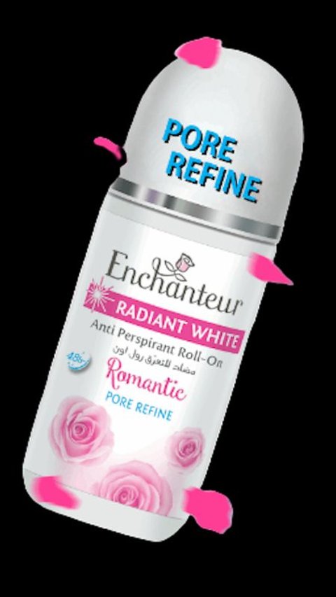 <b>Enchanteur Radiant White Anti Perspirant Roll On Romantic Pore Refine</b>