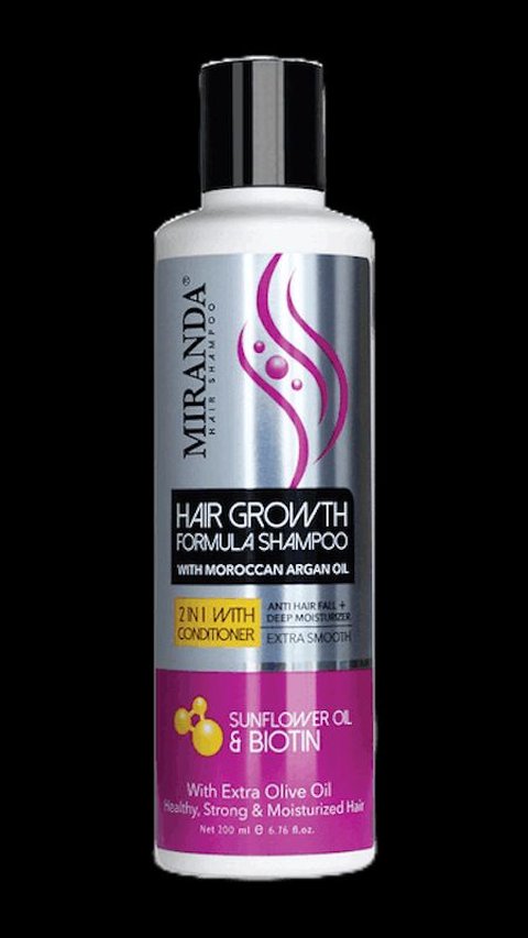 <b>Miranda Hair Growth Formula Shampoo 2 in 1 With Conditioner</b>