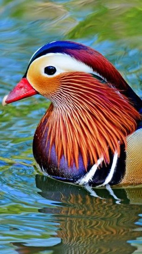 11. Mandarin Duck