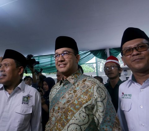 FOTO: Semringah Anies Baswedan Resmi Diusung PKB Jadi Cagub di Pilkada DKI Jakarta