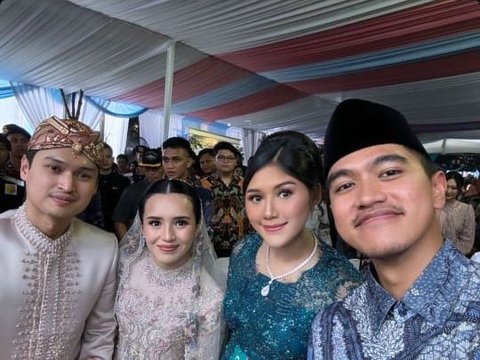 Foto-foto Acara Ngunduh Mantu Pernikahan Beby Tsabina - Rizki Natakusumah yang Digelar Mewah, Dihadiri Kaesang & Erina Gudono