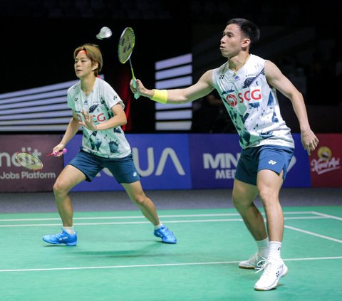 FOTO: Hasil Indonesia Open 2024: Langkah Dejan/Gloria Terhenti di Perempat Final