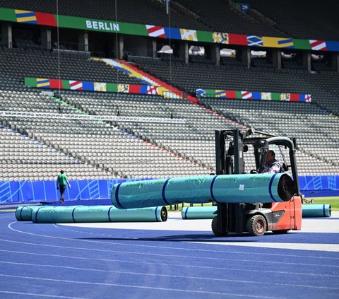 FOTO: Mengintip Olympiastadion Berlin, Jejak Kejayaan Adolf Hiltler yang Jadi Venue Euro 2024