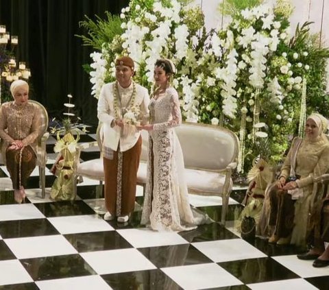 10 Potret Akad Nikah Thariq Halilintar & Aaliyah Massaid, Jokowi dan Bambang Soesatyo Jadi Saksi