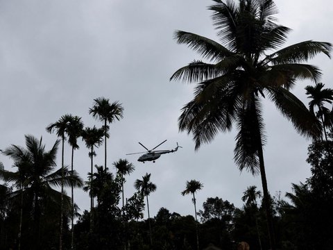 FOTO: Tragis, Banjir dan Tanah Longsor di India Tewaskan Puluhan Orang, Ratusan Masih Hilang