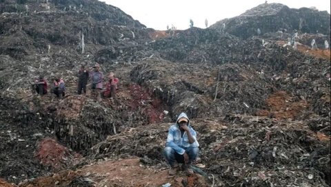 Sedang Tidur Lelap, 17 Orang Tewas Tertimbun Gunungan Sampah